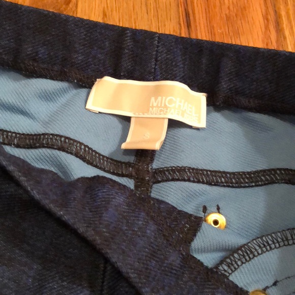 Michael Kors Dark Wash Jeggings - Picture 4 of 8